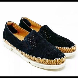 L’Amour Des Pieds Black Comfort Loafers Size 9